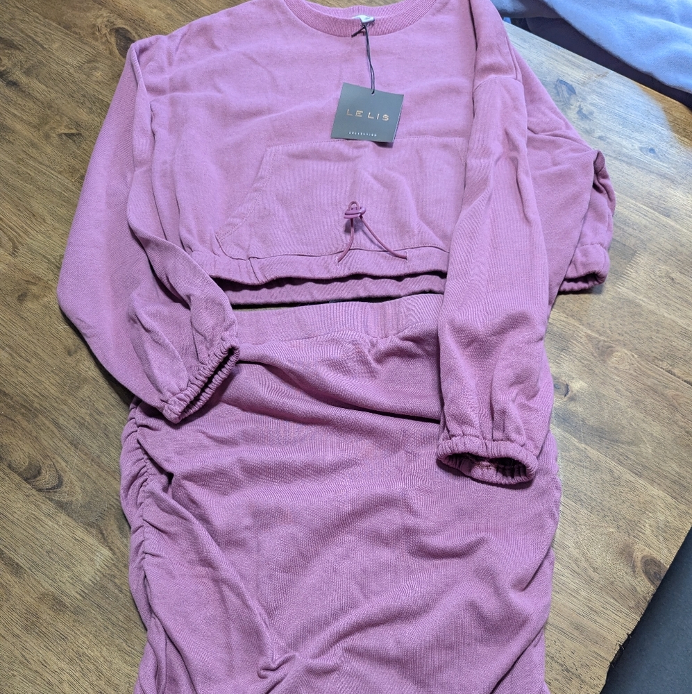 Lelis Mauve Two-Piece Set